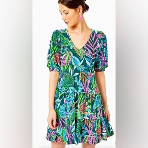 Lilly Pulitzer Chiara Dress XL NWT Sunshine Jungle